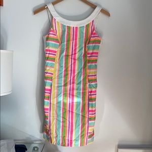 Lily Pulitzer stripped fitted dress